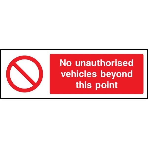 Access Restricted Signage (ACCE0015)