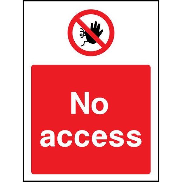 Access Restricted Signage (ACCE0042)
