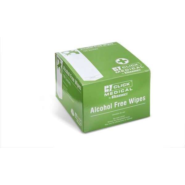 Alcohol Free Wipes (pack of 100)
