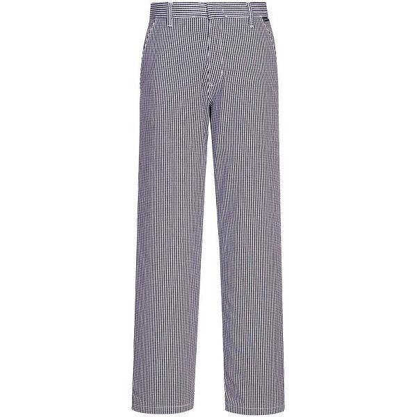 Barnet Chefs Trousers Blue Check