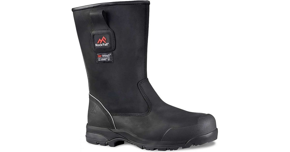 Rock Fall Manitoba Fur Lined Safety Riggers | Work & Wear Direct