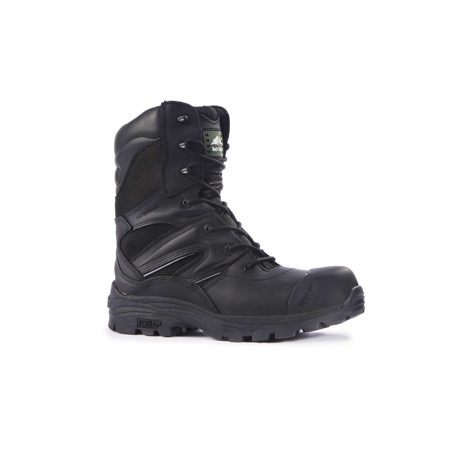 Rock Fall Titanium Black S3 HRO SRC Composite Toe Cap Waterproof Safety Boots 