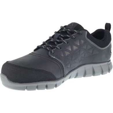 women's black safety trainers