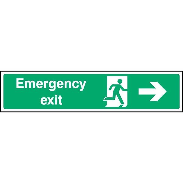 Emergency Escape Signage (EMER0028)