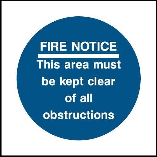 Fire Prevention Signage (FPRV0007)