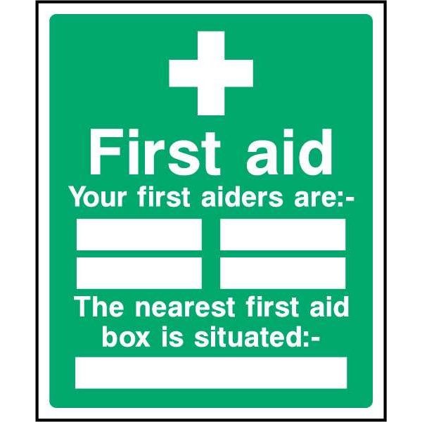 First Aid Jpeg Signage (FAID0004)