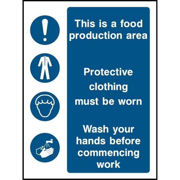 Food Processing & Hygeine Signage (FOOD0025)