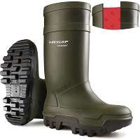 Dunlop Purofort Thermo+ Full Safety S5 Green Welly