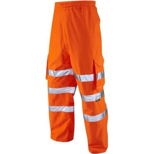 Instow ISO 20471 Class 1 Breathable Executive Cargo Overtrouser Orange