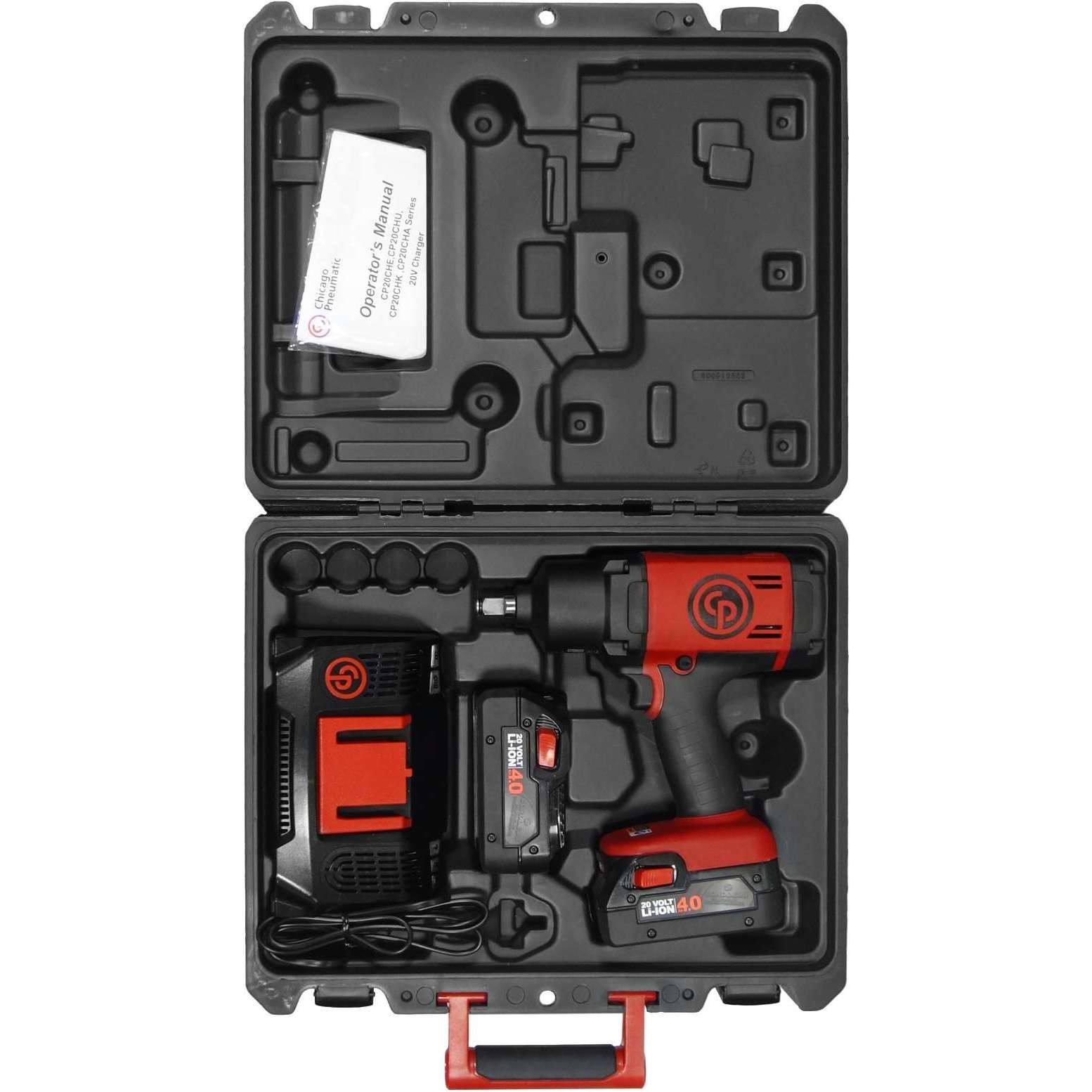 Chicago Pneumatic CP8848 Cordless Impact Wrench Kit 1/2″
