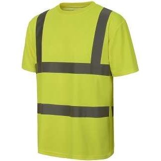 Hi Vis Yellow T-Shirt (Aqua)