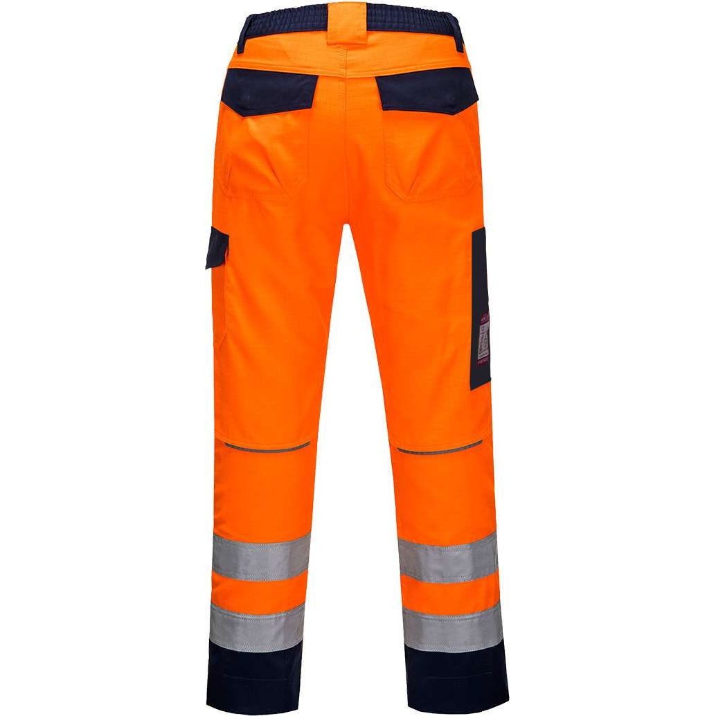 Modaflame RIS Orange/Navy Flame Retardant Trouser - MV36