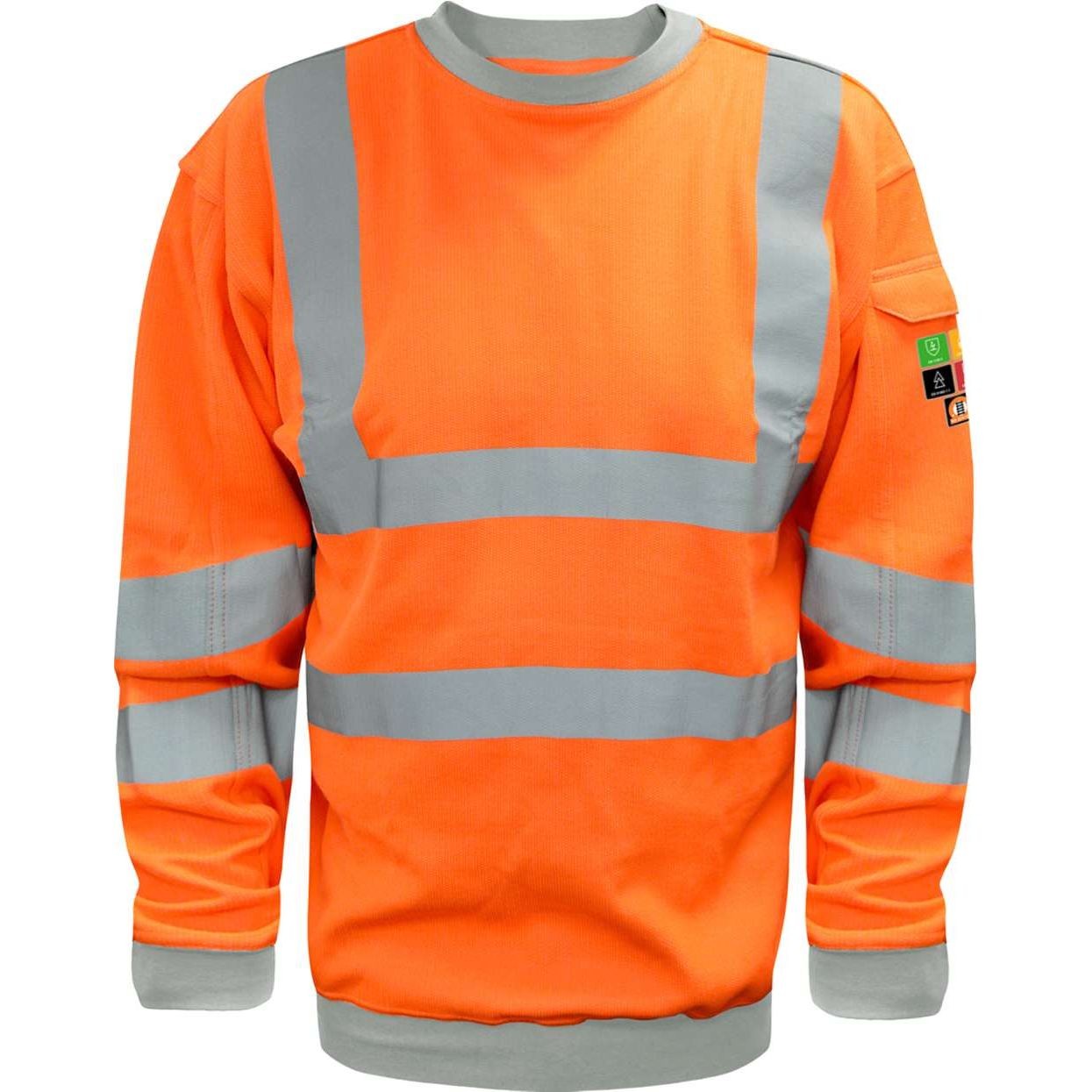 Theorem FR ARC Hi Vis Orange Sweatshirt