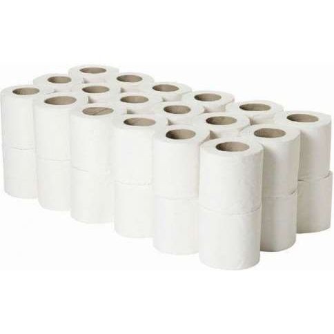 White Toilet Roll 2 Ply (40 PK)