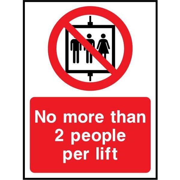 Lift Saftey Signage (LIFT0027)