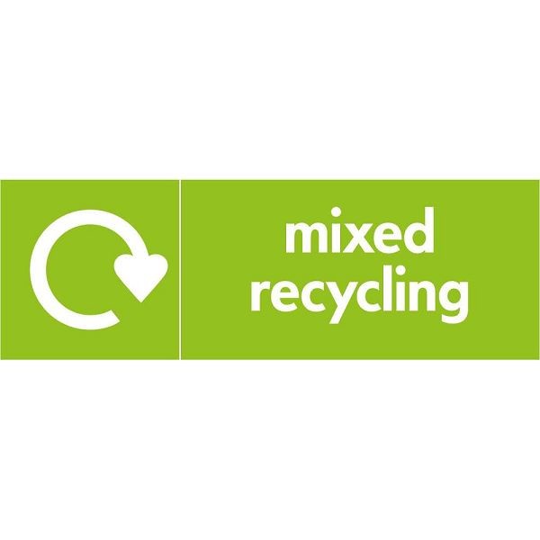 Mixed Recyclables Signage (MIXE0001)