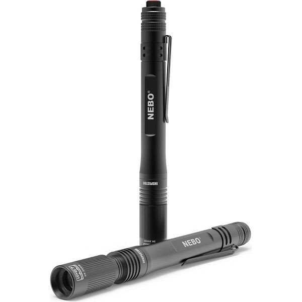 NEBO INSPECTOR 180 Lumens Zoom USB Rechargeable Pocket Pen Light
