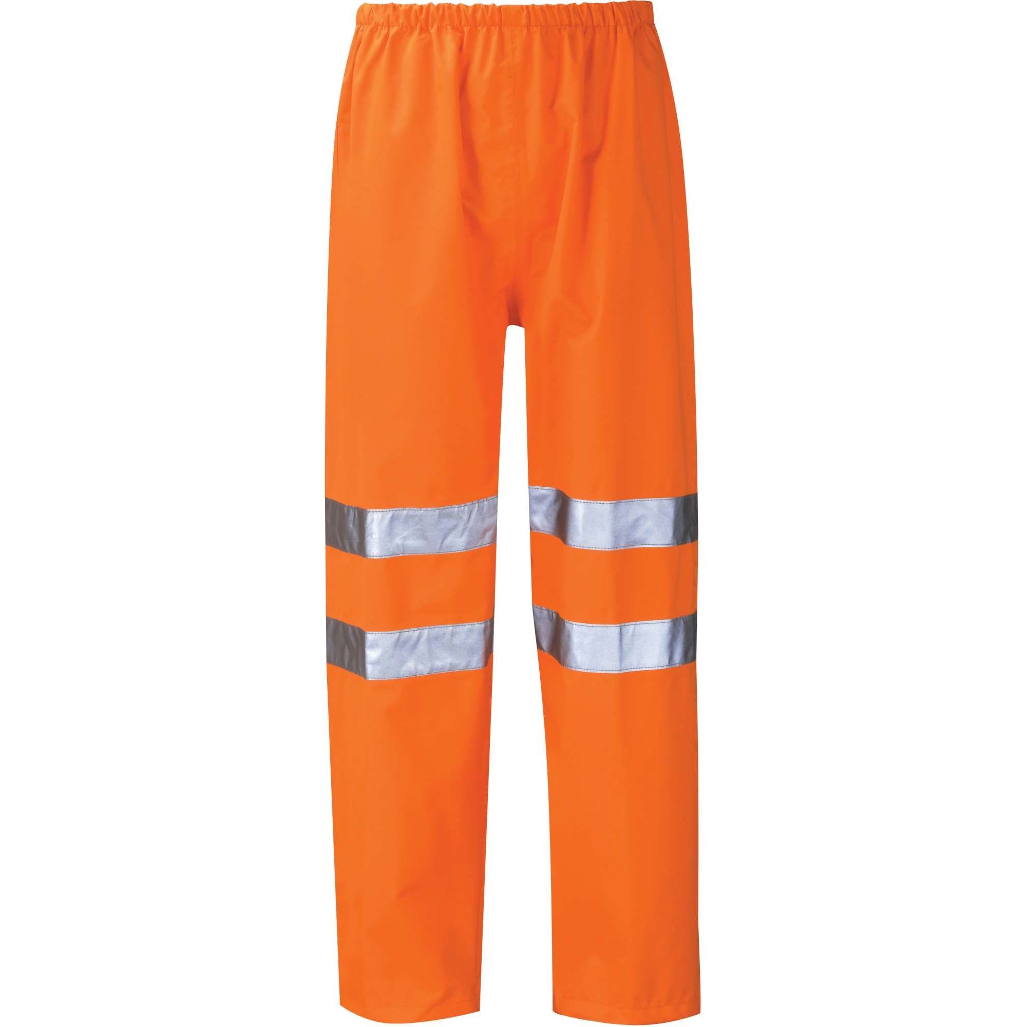 Hi Vis Thor Orange Breathable Rail Spec Over Trousers (Pro Rail Black Knight) - HVTRB01