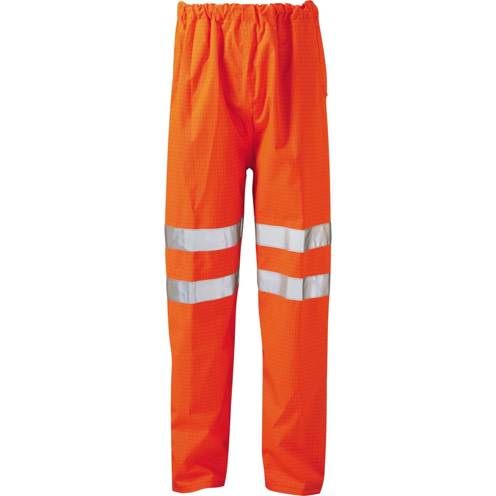 Hi Vis Victory Orange Rail Spec EN471 FR Anti Static Over Trousers  (Pro Rail Hydra Matrix)