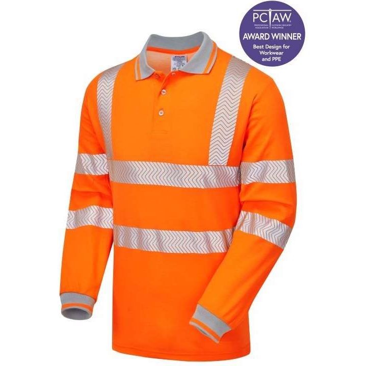 PULSAR LIFE Men's Environmentally Responsible Long Sleeve Polo Shirt (LFE904)