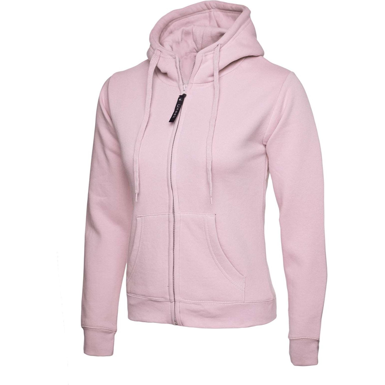 Uneek Ladies Classic Full Zip Hooded Sweatshirt (UC505)
