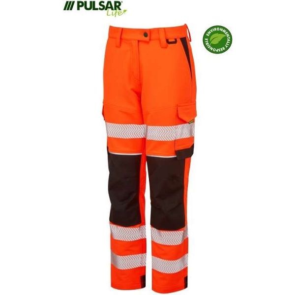 PULSAR® LIFE Men's Stretch Combat Trouser Orange LFE922