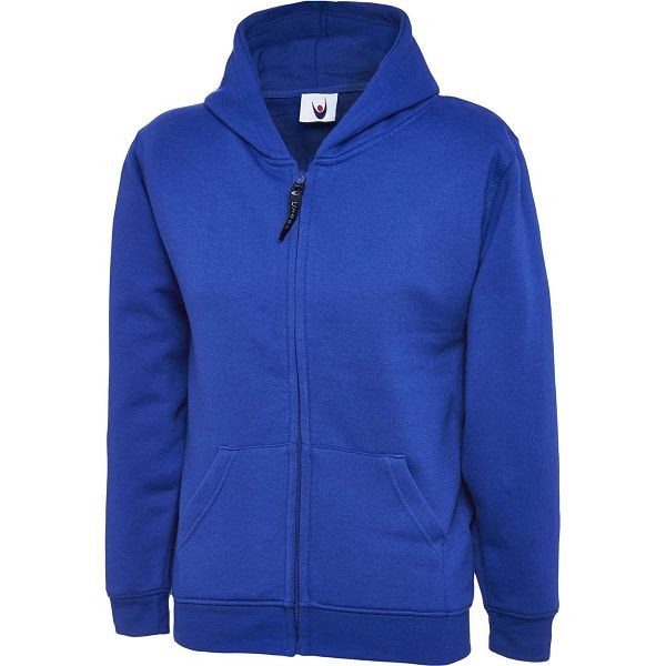 Children's Classic Full Zip Hooded Sweatshirt UC506