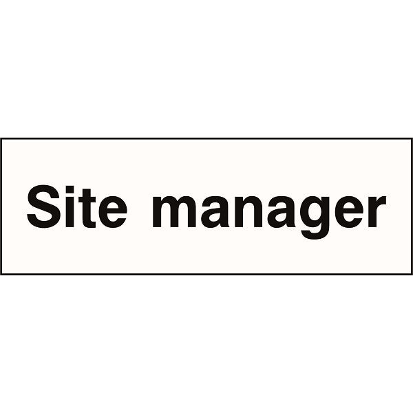 Site Signage (CONS0058)