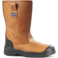Pro Man Chicago Fur Lined Tan S1P Safety Riggers