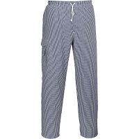 Cross-OvChester Chefs Trousers C078 Blue Check