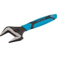 Ox Pro Adjustable Wrench Extra Wide Jaw - 10