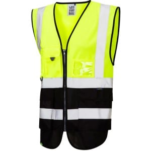 Leo Lynton Class 1 Superior Waistcoat Yellow/Black