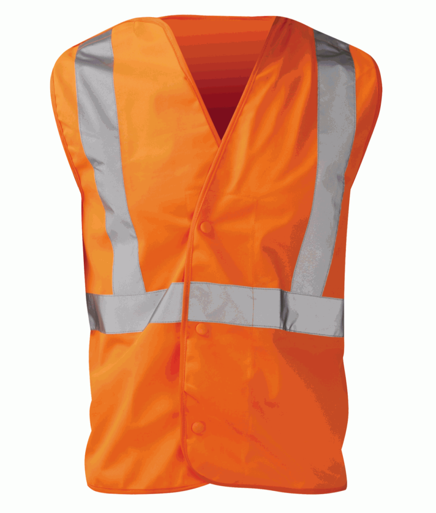 Hi Vis Rail Spec Pull Apart Waistcoat (Euston)