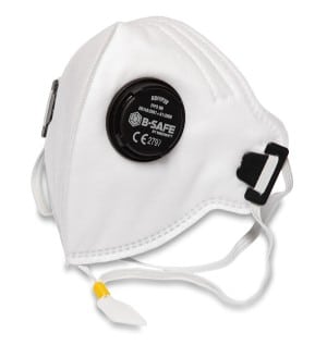 BBFFP3VN Fold Flat P3 Valved MaskS Box 20