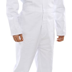 White Cotton Drill Coverall