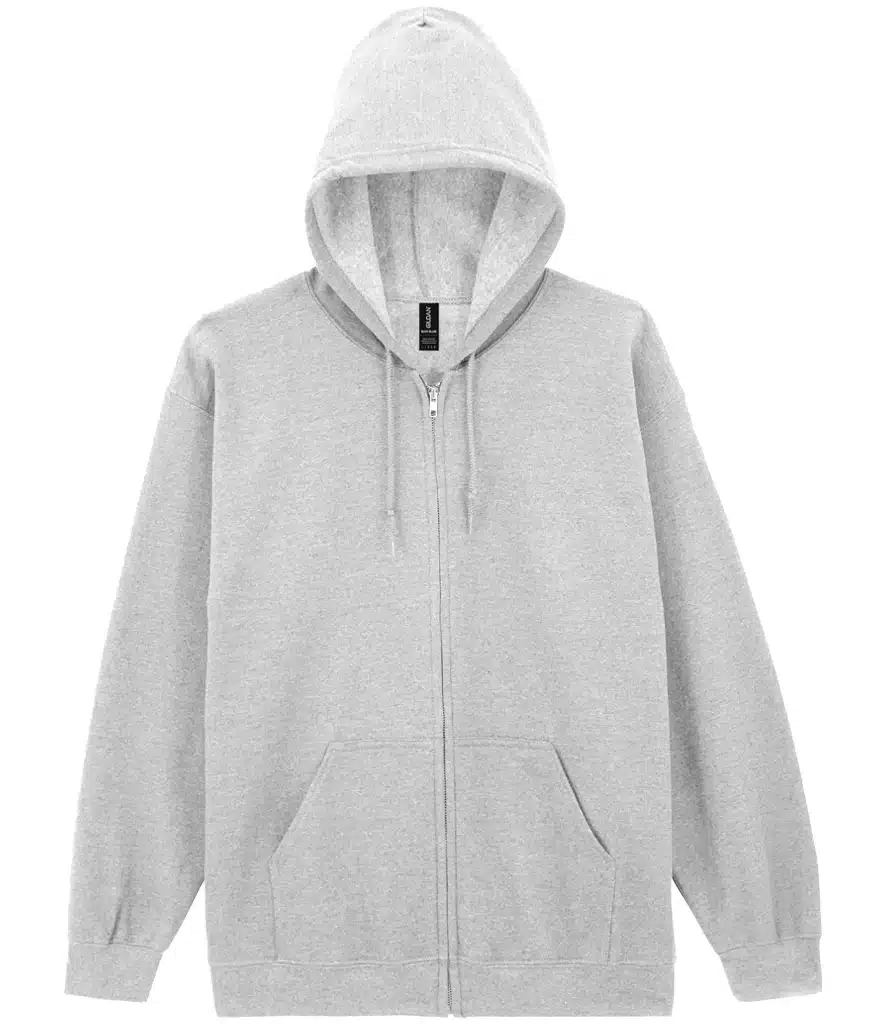 Gildan Heavy Blend Zipped Hooded Sweatshirt (GD058)