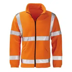 Hi Vis Gladiator Rail Spec Fleece Jacket Orange