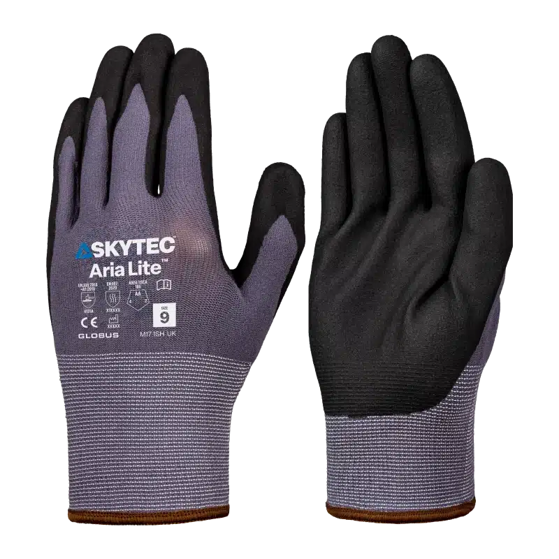 Skytec Aria Lite Nitrile Foam Palm Gloves (10 Pack)