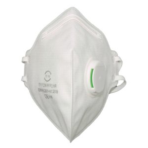 FFP2 FOLD FLAT MASKS VALVED BOX 10