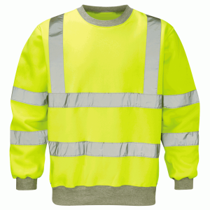 Hi Vis Yellow Sweatshirt (Sentinel)