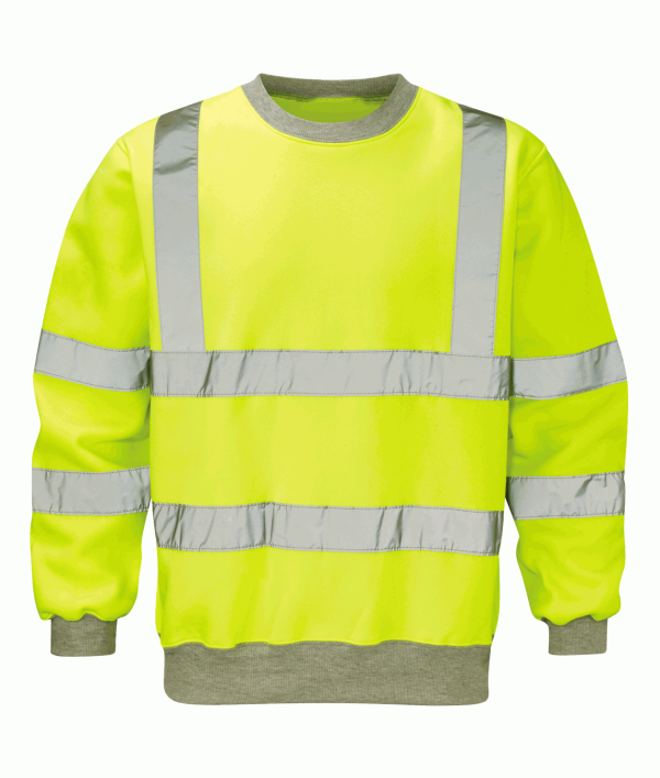 Hi Vis Yellow Sweatshirt (Sentinel)