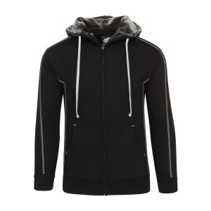 Orn Crane Fur-Lined Hoody
