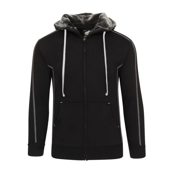 Orn Crane Fur-Lined Hoody