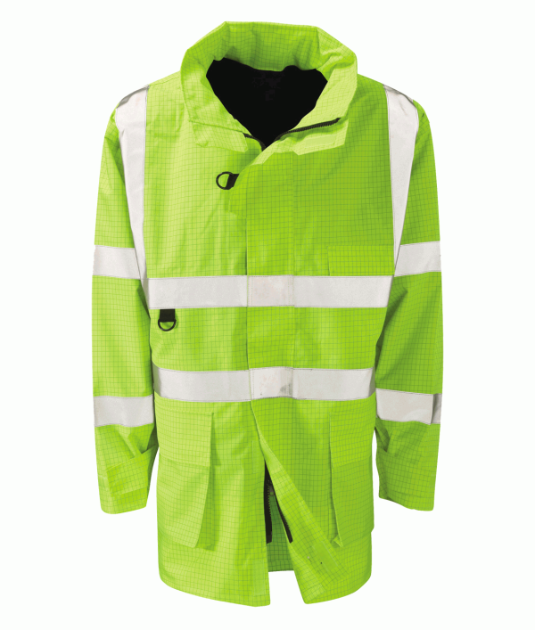Hydra Flame Hi Vis Etna EN471 FR Anti Static Jacket