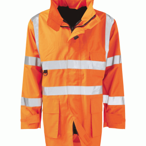 Hi Vis Vesuvius Rail Spec EN471 FR Anti Static Jacket