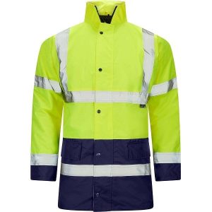 2 Tone Hi Vis Parka Jacket