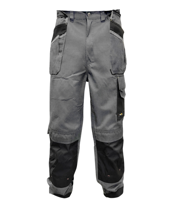 Grey/Black Cordura Multi-Tool Combat Trouser