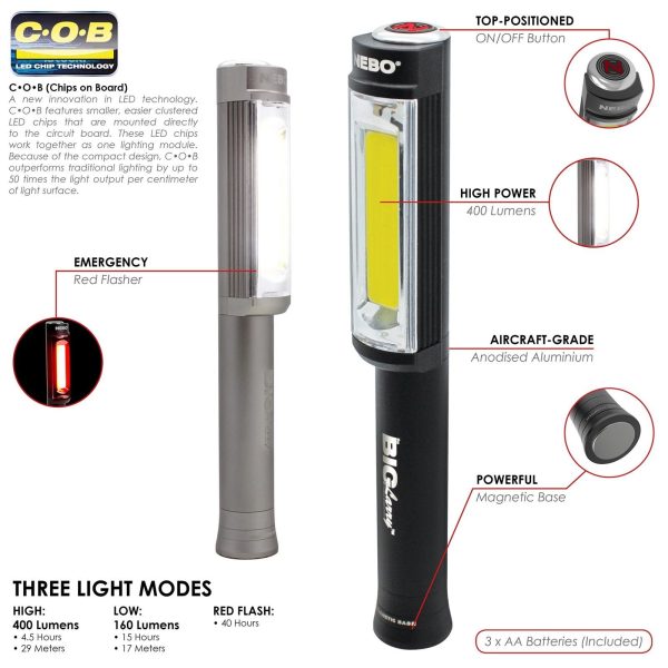 Nebo Big Larry 400 Lumen Work Light