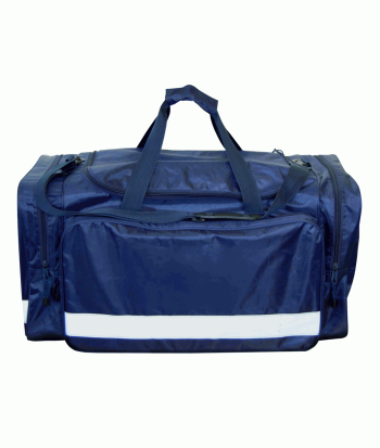 Large Navy Holdall With Reflective Tape