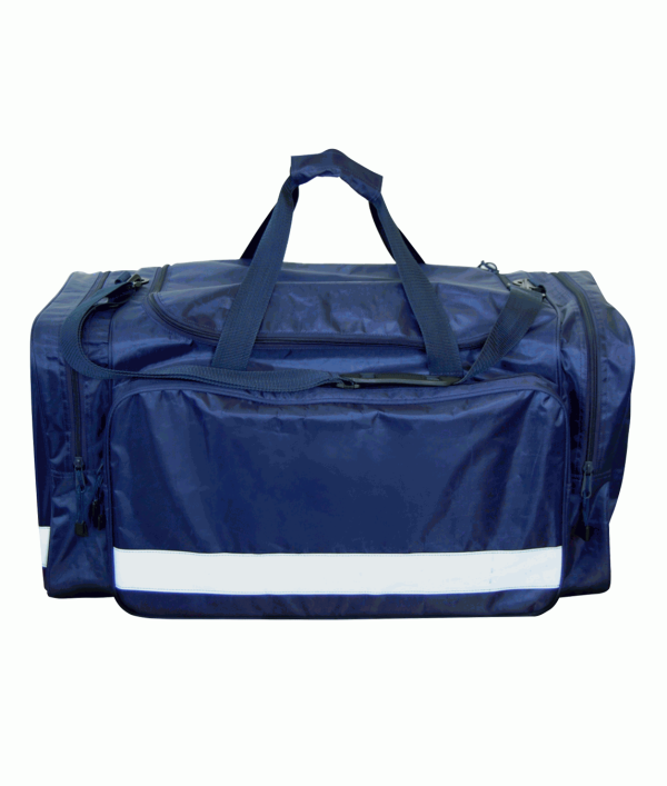 Large Navy Holdall With Reflective Tape